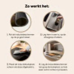 Duinzicht op Zonsondergang Inductie beschermer vinyl 3mm middel -sfeer9