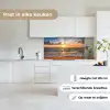 Strand - Zonsondergang - Zee - Wolken - Horizon keuken achterwand 2 middel -sfeer4_NL