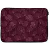 Bloemen - Patroon - Bordeauxrood laptophoes neopreen klein 279 -zkaufland3dotto