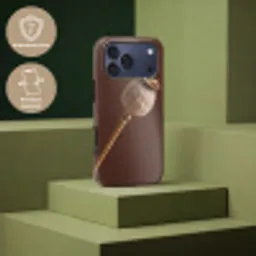 Papaverbol - Droogbloem - Bruin - Minimalistisch Toughcase MagSafe Apple iPhone 17 Pro Max klein -USP_PrintM_NL