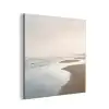 Kustlijn - Strand - Oceaan aluminium wit klein -3d