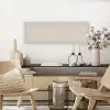Bloemen - Bladeren - Licht - Taupe canvas 2cm klein 828 -sfeer6