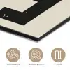Eten - zwart - Japandi - Wit aluminium wit klein -closeup_NL