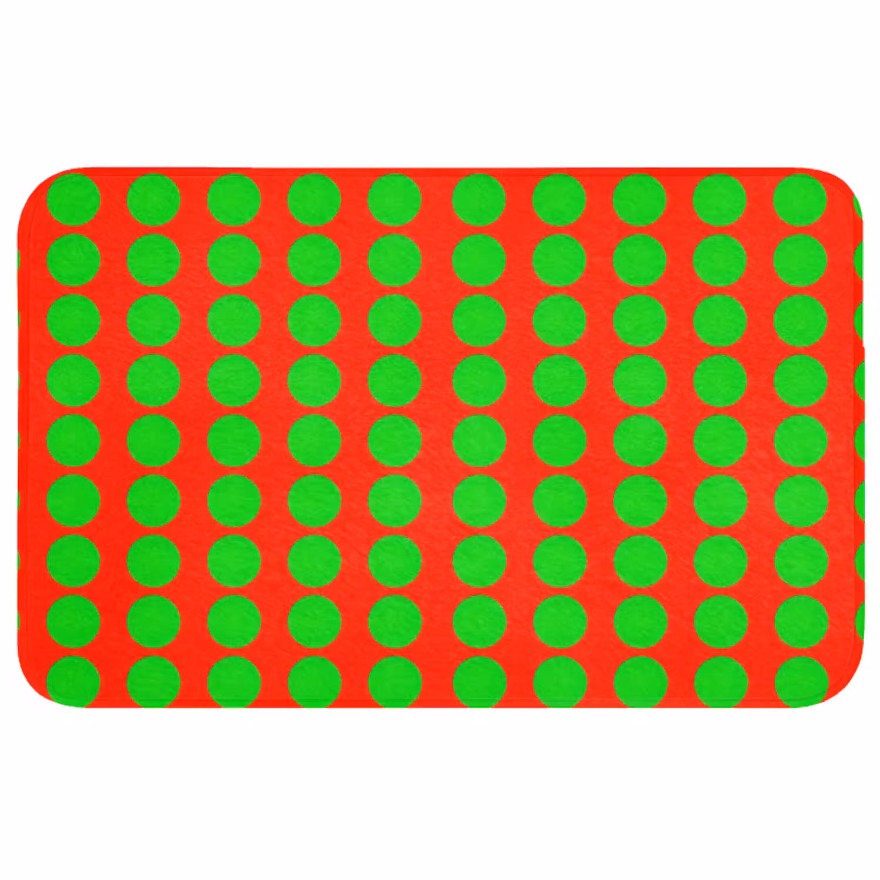 Stippen - Patroon - Groen Badmat middel 997 -3d