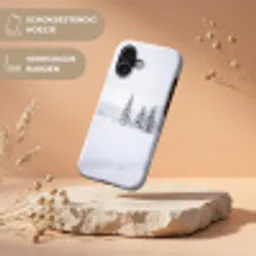 Fijnsparren - Sneeuw - Winter - Landschap - Stilte Toughcase MagSafe Apple iPhone 17 klein -USP_RandenV_NL