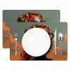 Vrouw - Kroon - Tomaat - Bascilicum - Zonnebril Placemat vinyl groot -zzsfeer2_Kitchenyeah-website