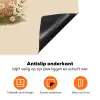 Schaap - Beige - Bloemen Inductie beschermer vinyl 3mm klein -zzzzzzz-td-onderkant