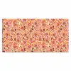 Retro - Bloemen - Patroon Muismat XXL klein 681 -3d_leeg