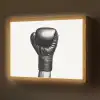 Bokshandschoen - Zwart - Hand Light Box met batterij (Wandlamp) middel -z3d_website