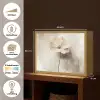 Bloem - Beige - Verf - Schaduw Light Box met batterij (Wandlamp) middel -USP_websiteoverzichtNL
