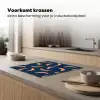 Banaan - Tropisch - Blauw - Patroon Inductie beschermer vinyl 3mm middel 274 -sfeer1