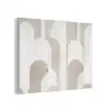 Abstracte bogen - Modern - Beige PET vilt klein -3d