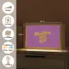 Manifest that shit - Paars - Glitter Light Box met kabel (Tafellamp) klein -USP_websiteoverzichtNL