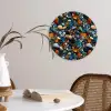 Glasachtig - Levendige - Stenen Wandcirkel plexiglas klein 852 -sfeer4