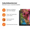 Bloemen - Deur - Roze Inductie beschermer vinyl 3mm klein -zzzzzzz-td-ups