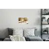Wijn - Wijnglazen - Wit Muursticker klein -slaapkamer