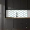 Patroon - Lijn - Design - Hexagon keuken achterwand 2 middel 871 -sfeer1