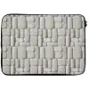 Reliëf - Structuur - Wit laptophoes neopreen klein 279 -zkaufland3dotto