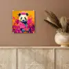 Kimono - Roze - Panda - Bloemenkroon plexiglas 5mm klein -sfeer5