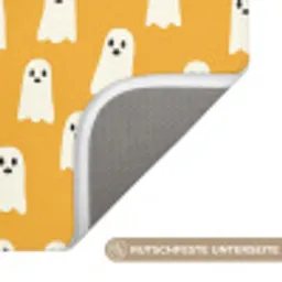 Halloween - Spookjes - Oker Badmat klein 997 -USP_AntislipDE