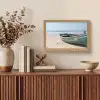 Boot - Zandstrand - Zee Light Box met kabel (Tafellamp) klein -sfeer2