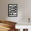 Food - Zwart - Wit - Decoratie KitchenYeah - Keuken - Fotolijst klein -sfeer3