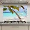 Zee - Palmboom - Hangmat keuken achterwand spatscherm klein -3d_website