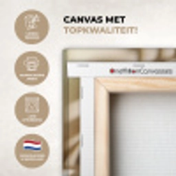 Wijn - Wijnglazen - Wit KitchenYeah - Keuken - Canvas klein -zcloseup