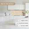 Minimalistisch - Patroon - Terracotta keuken achterwand 2 middel 871 -sfeer4_NL