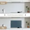 Oceaan Rust keuken achterwand spatscherm klein -voor_na_NL