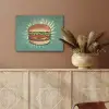 Hamburger - Illustratie - Sla - Kaas PET vilt klein -sfeer4