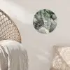 Luxe - Marmer - Groen Wandcirkel behangsticker klein -sfeer4