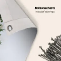 Bloemen - Muur - Rozen - Groen Balkonbeschermer Duitsland klein -closeup_NL