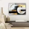 Abstract - Goud - Zilver - Vormen - Aesthetic canvas 2cm klein -sfeer6