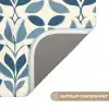 Flora - Modern - Blauw WCmat klein 1009 -USP_AntislipNL