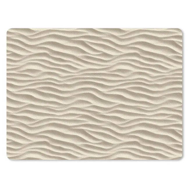 Mouse Pad - Sand - Waves - Beige