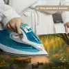 Eenden - Vijver - Bloemen Wandkleed katoen klein -sfeer9