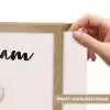 Dinosaurus - Pastel - Bladeren Light Box met batterij (Wandlamp kind) middel -USP_websiteprintNL