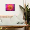 Roze - Dahlia - Kleurrijk tuinposter los doek klein -sfeer7