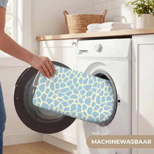 Giraf - Modern - Blauw WCmat klein 1009 -USP_WasbaarNL