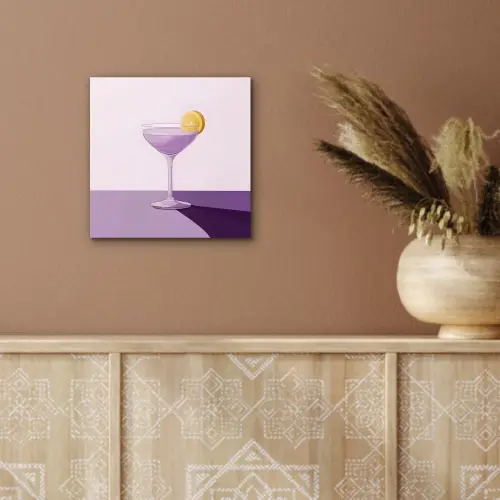 Cocktail - Paars - Minimalistisch - Citroen aluminium wit klein -sfeer4