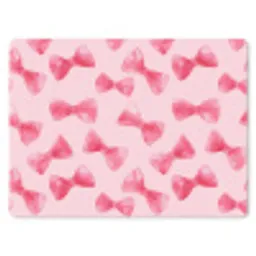 Strikken - Aquarel - Roze muismat rubber klein 262 -3d