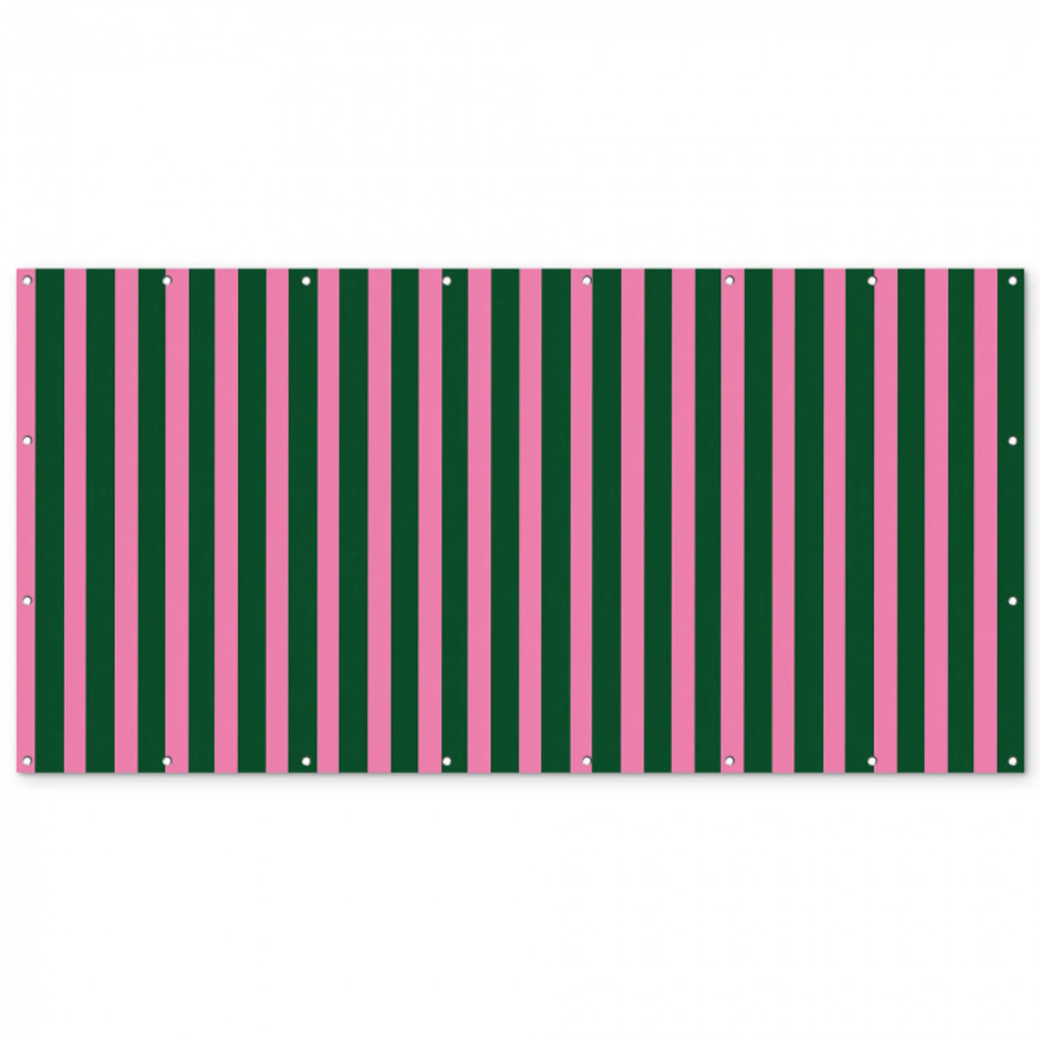 Verticale strepen - Groen - Roze Balkonbeschermer Duitsland klein 596 -zz_3d