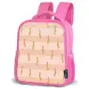 Zee - Dieren - Roze - Zeepaardje Kinderrugzak - Roze middel 863 -schuin
