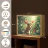 Konijn - Dieren - Bloemen - Natuur Light Box met batterij (Wandlamp kind) middel -USP_websiteoverzichtNL