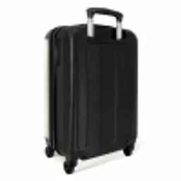 Jongen met een voetbal in bruine tinten NBS - Handbagage koffer - Volwassenen Unisex middel -achterkant