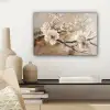 Bloemen - Natuur - Wit - Bloesem - Abstract canvas 2cm klein -sfeer6