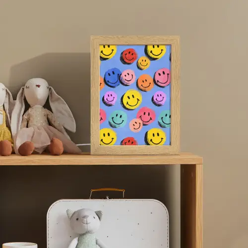 Smileys - Kleurrijk Light Box met kabel klein -sfeer2_kind
