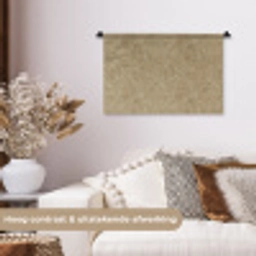 Beige - Marmer - Witte aders Wandkleed katoen klein 269 -sfeer1
