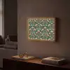 Patroon - Botanisch - Kleurrijk Light Box met batterij (Wandlamp) middel 907 -sfeer1
